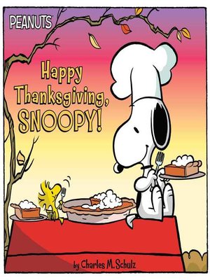 cover image of Happy Thanksgiving, Snoopy!